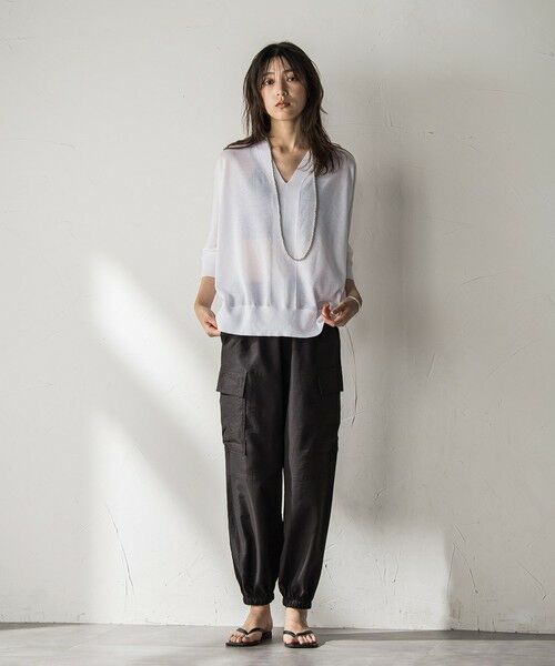 MAYSON GREY / メイソングレイ その他パンツ | 【WEB限定】パラシュートカーゴパンツ≪洗濯機で洗える≫ | 詳細5