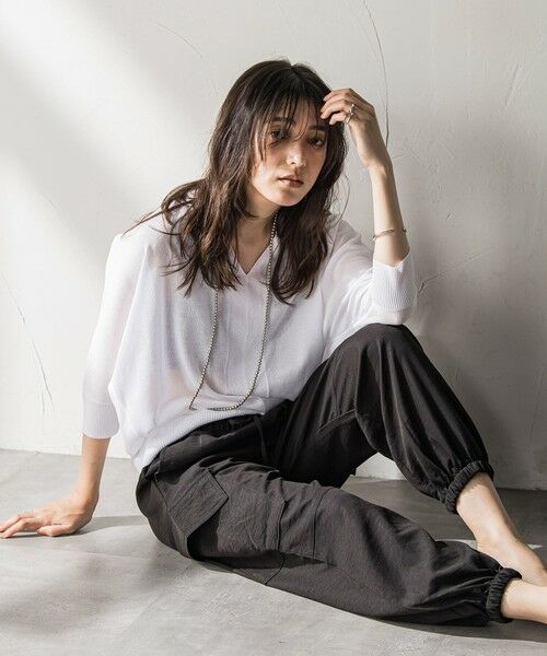 MAYSON GREY / メイソングレイ その他パンツ | 【WEB限定】パラシュートカーゴパンツ≪洗濯機で洗える≫ | 詳細6