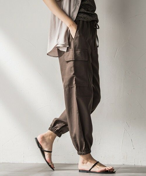 MAYSON GREY / メイソングレイ その他パンツ | 【WEB限定】パラシュートカーゴパンツ≪洗濯機で洗える≫ | 詳細12