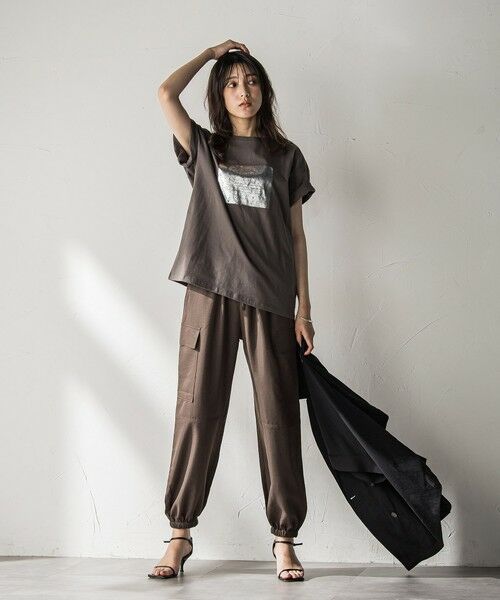 MAYSON GREY / メイソングレイ その他パンツ | 【WEB限定】パラシュートカーゴパンツ≪洗濯機で洗える≫ | 詳細20