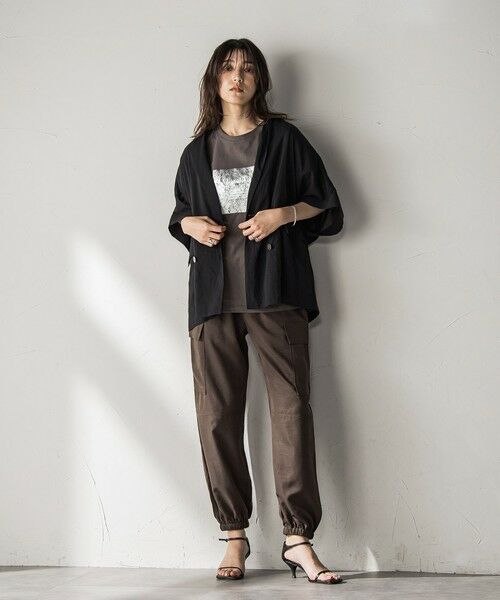 MAYSON GREY / メイソングレイ その他パンツ | 【WEB限定】パラシュートカーゴパンツ≪洗濯機で洗える≫ | 詳細21