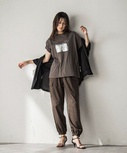 MAYSON GREY / メイソングレイ その他パンツ | 【WEB限定】パラシュートカーゴパンツ≪洗濯機で洗える≫ | 詳細22