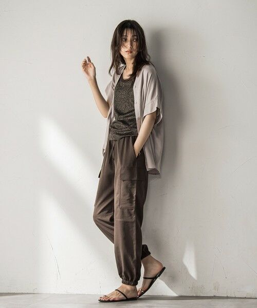 MAYSON GREY / メイソングレイ その他パンツ | 【WEB限定】パラシュートカーゴパンツ≪洗濯機で洗える≫ | 詳細18