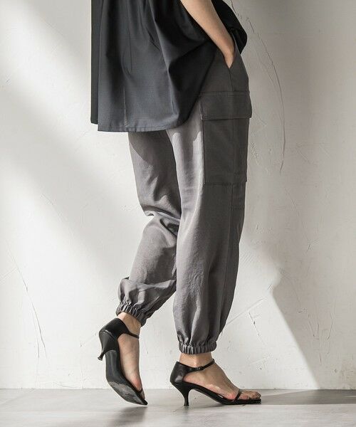 MAYSON GREY / メイソングレイ その他パンツ | 【WEB限定】パラシュートカーゴパンツ≪洗濯機で洗える≫ | 詳細25