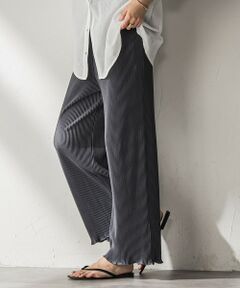 MAYSON GREY / メイソングレイ その他パンツ | 【WEB限定】クリスタルプリーツパンツ≪手洗い可能≫