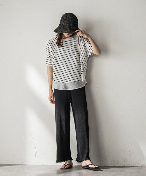 MAYSON GREY / メイソングレイ その他パンツ | 【WEB限定】クリスタルプリーツパンツ≪手洗い可能≫ | 詳細9