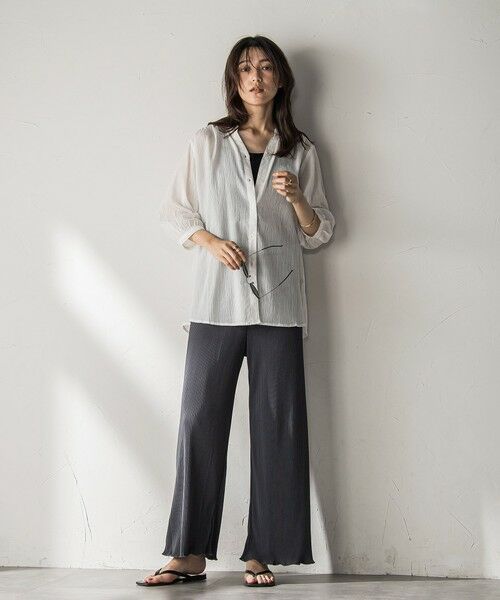 MAYSON GREY / メイソングレイ その他パンツ | 【WEB限定】クリスタルプリーツパンツ≪手洗い可能≫ | 詳細16