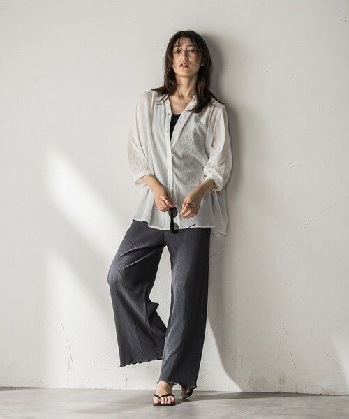 MAYSON GREY / メイソングレイ その他パンツ | 【WEB限定】クリスタルプリーツパンツ≪手洗い可能≫ | 詳細17