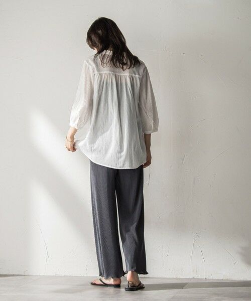 MAYSON GREY / メイソングレイ その他パンツ | 【WEB限定】クリスタルプリーツパンツ≪手洗い可能≫ | 詳細18