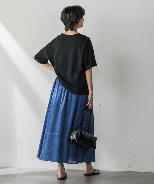 MAYSON GREY / メイソングレイ ミニ・ひざ丈スカート | タイダイギャザーフレアスカート≪手洗い可能≫ | 詳細6