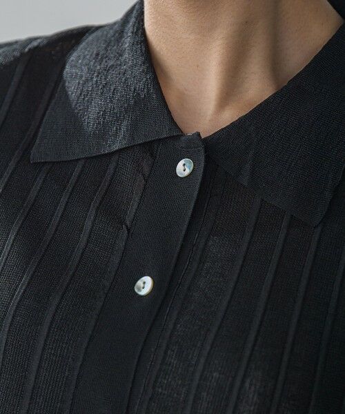 MAYSON GREY / メイソングレイ ニット・セーター | 【WEB限定】シアーノースリーブニットプルオーバー≪手洗い可能≫ | 詳細12