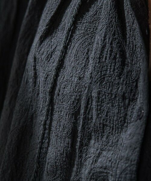 MAYSON GREY / メイソングレイ シャツ・ブラウス | ペイズリー柄総刺繍綿ボイルギャザーブラウス≪手洗い可能≫ | 詳細16