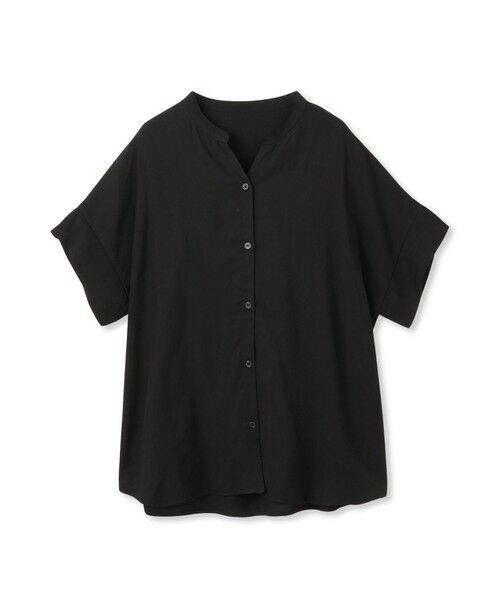 MAYSON GREY / メイソングレイ シャツ・ブラウス | 【WEB限定】バンドカラーリネンライクシャツ≪洗濯機で洗える≫ | 詳細13