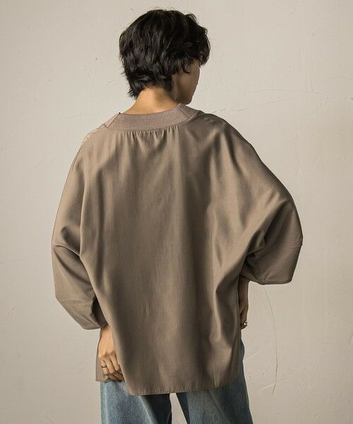 MAYSON GREY / メイソングレイ シャツ・ブラウス | タックワイドスリーブVネックドルマンブラウス≪手洗い可能≫ | 詳細13