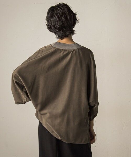 MAYSON GREY / メイソングレイ シャツ・ブラウス | タックワイドスリーブVネックドルマンブラウス≪手洗い可能≫ | 詳細21