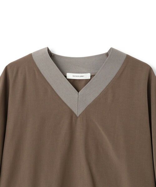 MAYSON GREY / メイソングレイ シャツ・ブラウス | タックワイドスリーブVネックドルマンブラウス≪手洗い可能≫ | 詳細28