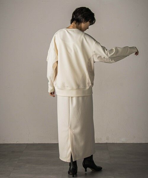 MAYSON GREY / メイソングレイ ロング・マキシ丈ワンピース | ワークポケット付きダンボールセットアップ≪洗濯機で洗える≫ | 詳細6