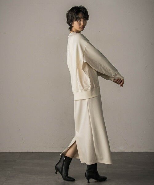 MAYSON GREY / メイソングレイ ロング・マキシ丈ワンピース | ワークポケット付きダンボールセットアップ≪洗濯機で洗える≫ | 詳細7