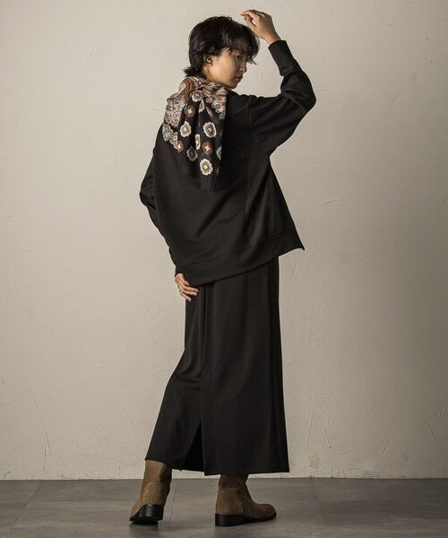 MAYSON GREY / メイソングレイ ロング・マキシ丈ワンピース | ワークポケット付きダンボールセットアップ≪洗濯機で洗える≫ | 詳細19