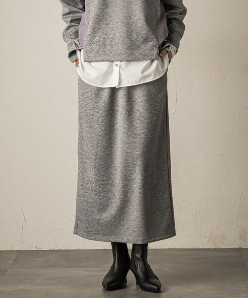 MAYSON GREY / メイソングレイ ロング・マキシ丈ワンピース | ワークポケット付きダンボールセットアップ≪洗濯機で洗える≫ | 詳細27