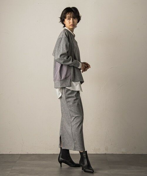 MAYSON GREY / メイソングレイ ロング・マキシ丈ワンピース | ワークポケット付きダンボールセットアップ≪洗濯機で洗える≫ | 詳細30