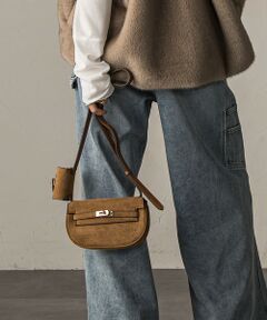 MAYSON GREY / メイソングレイ その他小物 | スウェードポーチ付きショルダーバッグ