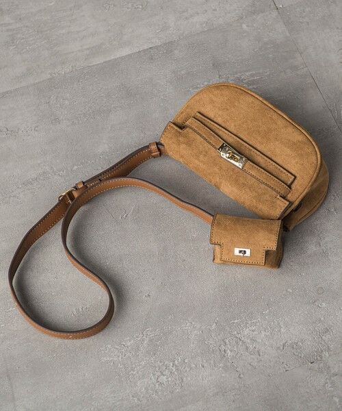 MAYSON GREY / メイソングレイ その他小物 | スウェードポーチ付きショルダーバッグ | 詳細1