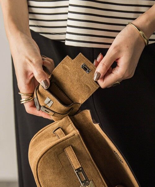 MAYSON GREY / メイソングレイ その他小物 | スウェードポーチ付きショルダーバッグ | 詳細3