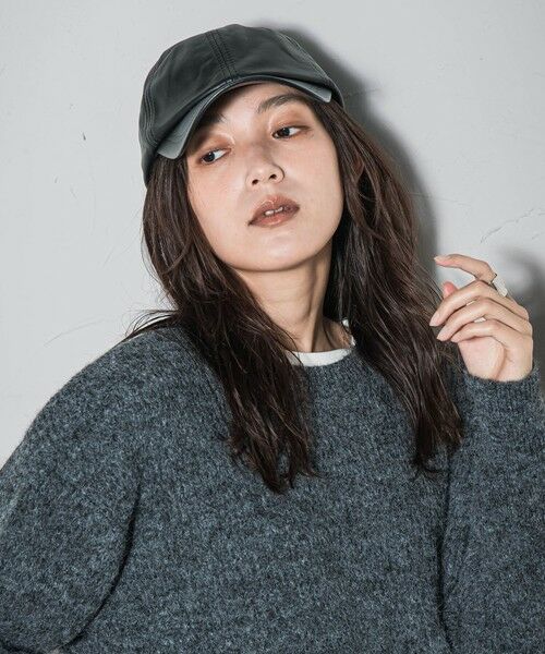 MAYSON GREY / メイソングレイ キャップ | レザーベースボールキャップ | 詳細1