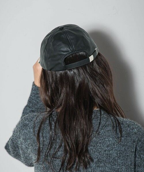 MAYSON GREY / メイソングレイ キャップ | レザーベースボールキャップ | 詳細2