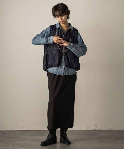 MAYSON GREY / メイソングレイ ダウンジャケット・ベスト | バルーンヘムジップベスト≪洗濯機で洗える/セットアップ対応≫ | 詳細4