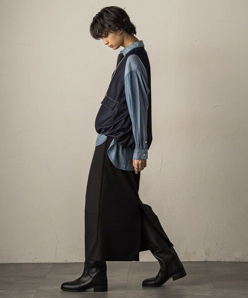 MAYSON GREY / メイソングレイ ダウンジャケット・ベスト | バルーンヘムジップベスト≪洗濯機で洗える/セットアップ対応≫ | 詳細6