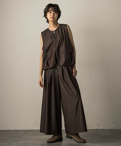 MAYSON GREY / メイソングレイ ダウンジャケット・ベスト | バルーンヘムジップベスト≪洗濯機で洗える/セットアップ対応≫ | 詳細19