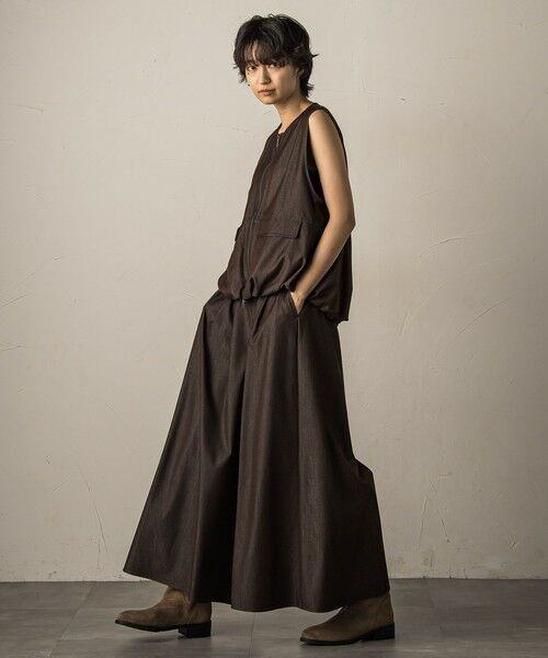 MAYSON GREY / メイソングレイ ダウンジャケット・ベスト | バルーンヘムジップベスト≪洗濯機で洗える/セットアップ対応≫ | 詳細20