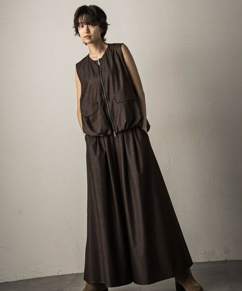 MAYSON GREY / メイソングレイ ダウンジャケット・ベスト | バルーンヘムジップベスト≪洗濯機で洗える/セットアップ対応≫ | 詳細21