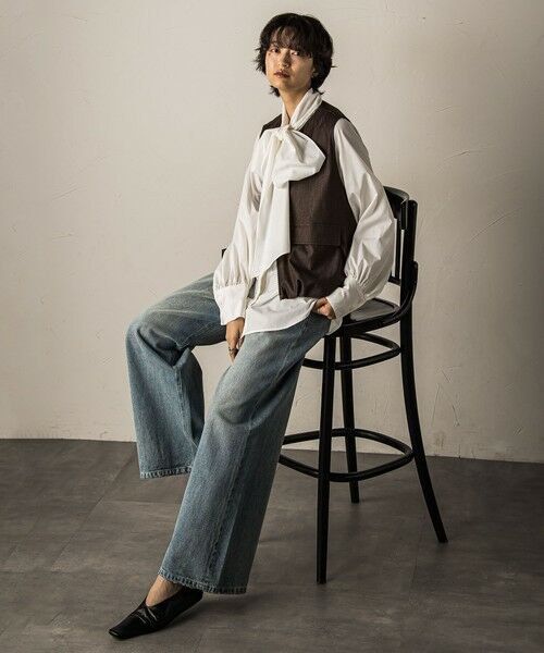 MAYSON GREY / メイソングレイ ダウンジャケット・ベスト | バルーンヘムジップベスト≪洗濯機で洗える/セットアップ対応≫ | 詳細23