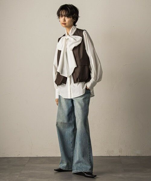 MAYSON GREY / メイソングレイ ダウンジャケット・ベスト | バルーンヘムジップベスト≪洗濯機で洗える/セットアップ対応≫ | 詳細25