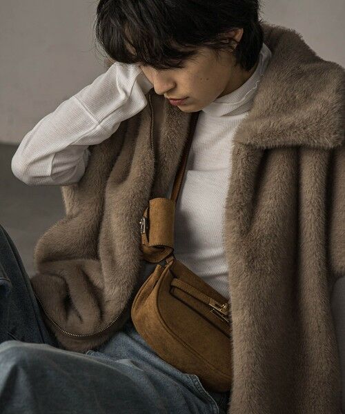 MAYSON GREY / メイソングレイ ダウンジャケット・ベスト | グラデーションフェイクファージレ | 詳細7