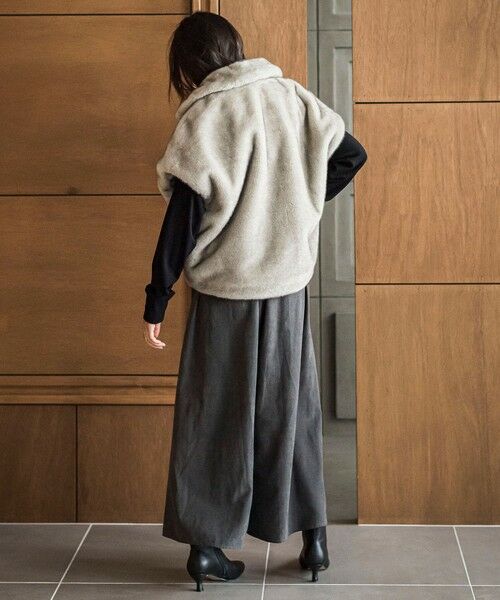 MAYSON GREY / メイソングレイ ダウンジャケット・ベスト | グラデーションフェイクファージレ | 詳細17