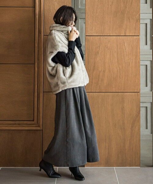 MAYSON GREY / メイソングレイ ダウンジャケット・ベスト | グラデーションフェイクファージレ | 詳細18