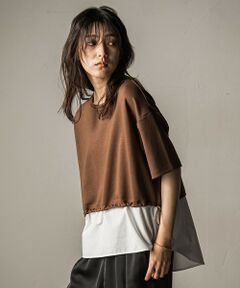 メイソングレイ MAYSON GREY 七分袖 レース チュニック メイソングレイ MAYSON GREY 七分袖 レース チュニック