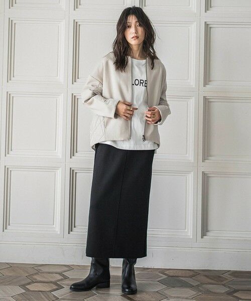 MAYSON GREY / メイソングレイ カットソー | ワイドスリーブロゴプルオーバー≪手洗い可能≫ | 詳細11