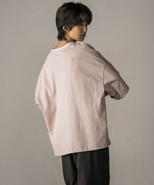 MAYSON GREY / メイソングレイ カットソー | ワイドスリーブロゴプルオーバー≪手洗い可能≫ | 詳細14