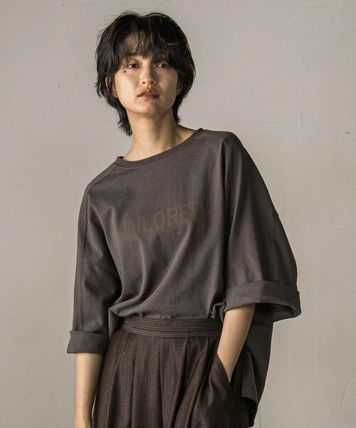 MAYSON GREY / メイソングレイ カットソー | ワイドスリーブロゴプルオーバー≪手洗い可能≫ | 詳細20