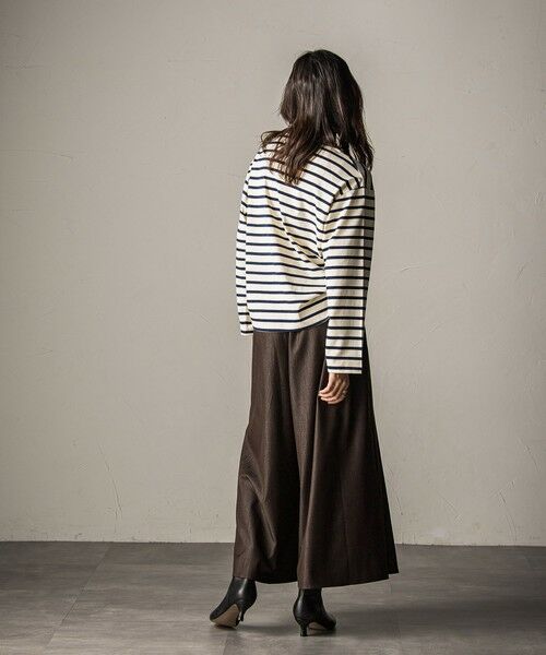 MAYSON GREY / メイソングレイ カットソー | 【WEB限定】ボーダーロングTシャツ≪洗濯機で洗える≫ | 詳細18