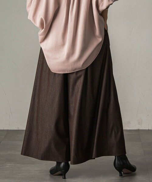 MAYSON GREY / メイソングレイ その他パンツ | 【新色追加】フレアヘムキュロットパンツ≪洗濯機で洗える≫ | 詳細18