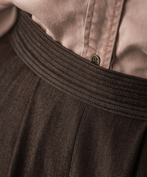 MAYSON GREY / メイソングレイ その他パンツ | 【新色追加】フレアヘムキュロットパンツ≪洗濯機で洗える≫ | 詳細23
