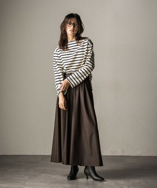 MAYSON GREY / メイソングレイ その他パンツ | 【新色追加】フレアヘムキュロットパンツ≪洗濯機で洗える≫ | 詳細30