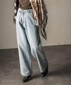 MAYSON GREY / メイソングレイ その他パンツ | 2WAYウエストペインターデニムパンツ≪洗濯機で洗える≫