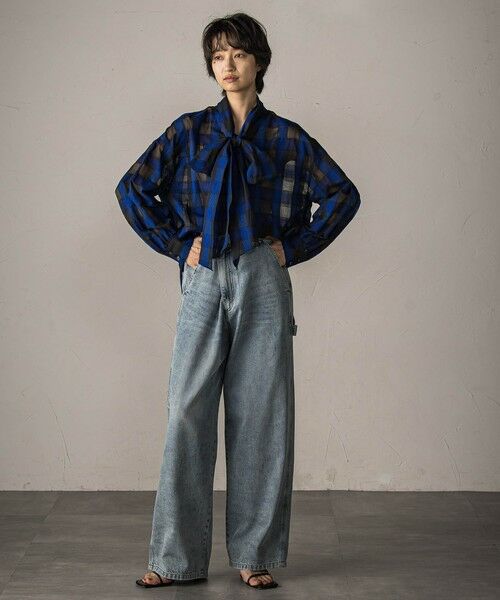 MAYSON GREY / メイソングレイ その他パンツ | 2WAYウエストペインターデニムパンツ≪洗濯機で洗える≫ | 詳細11